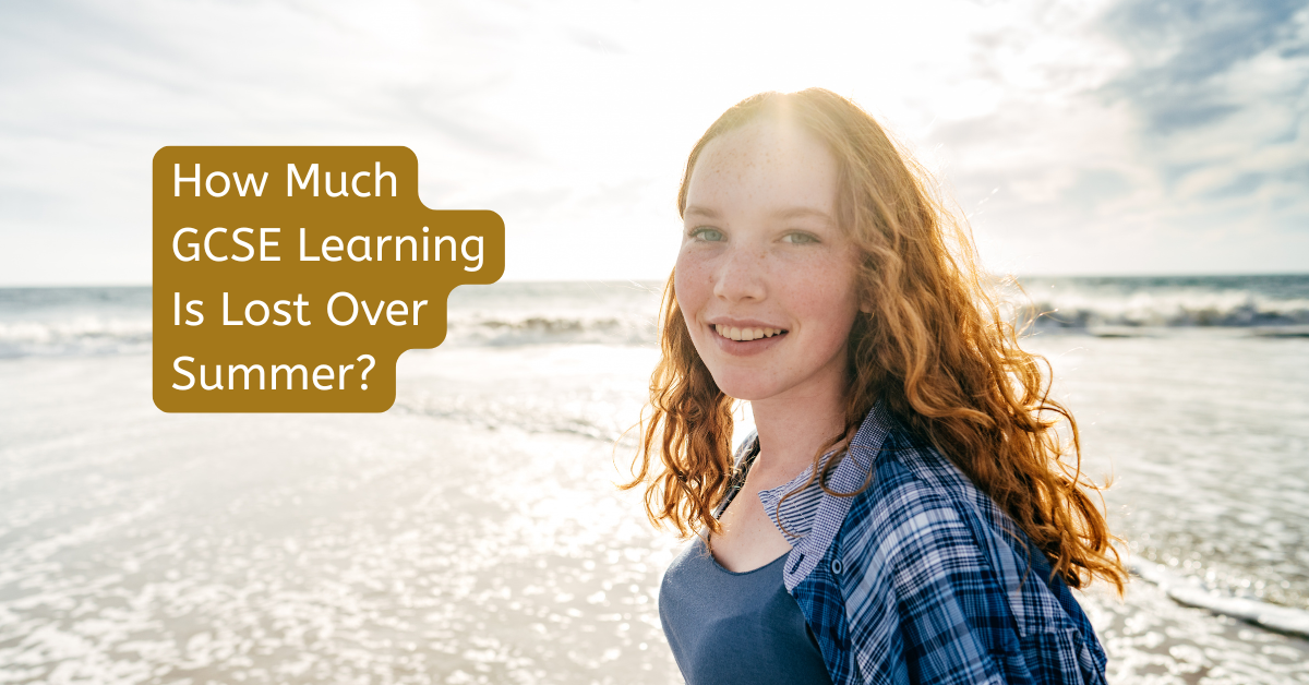 Year 10 student maintaining GCSE learning and study habits over summer before Year 11