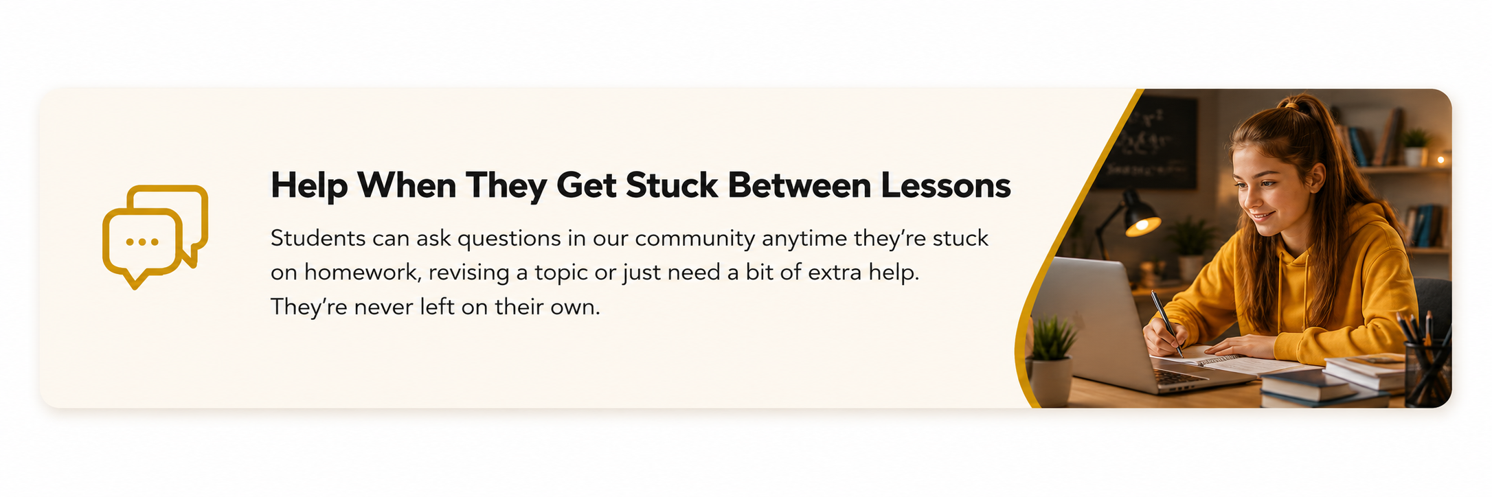 GCSE Maths homework help and community support for students between lessons