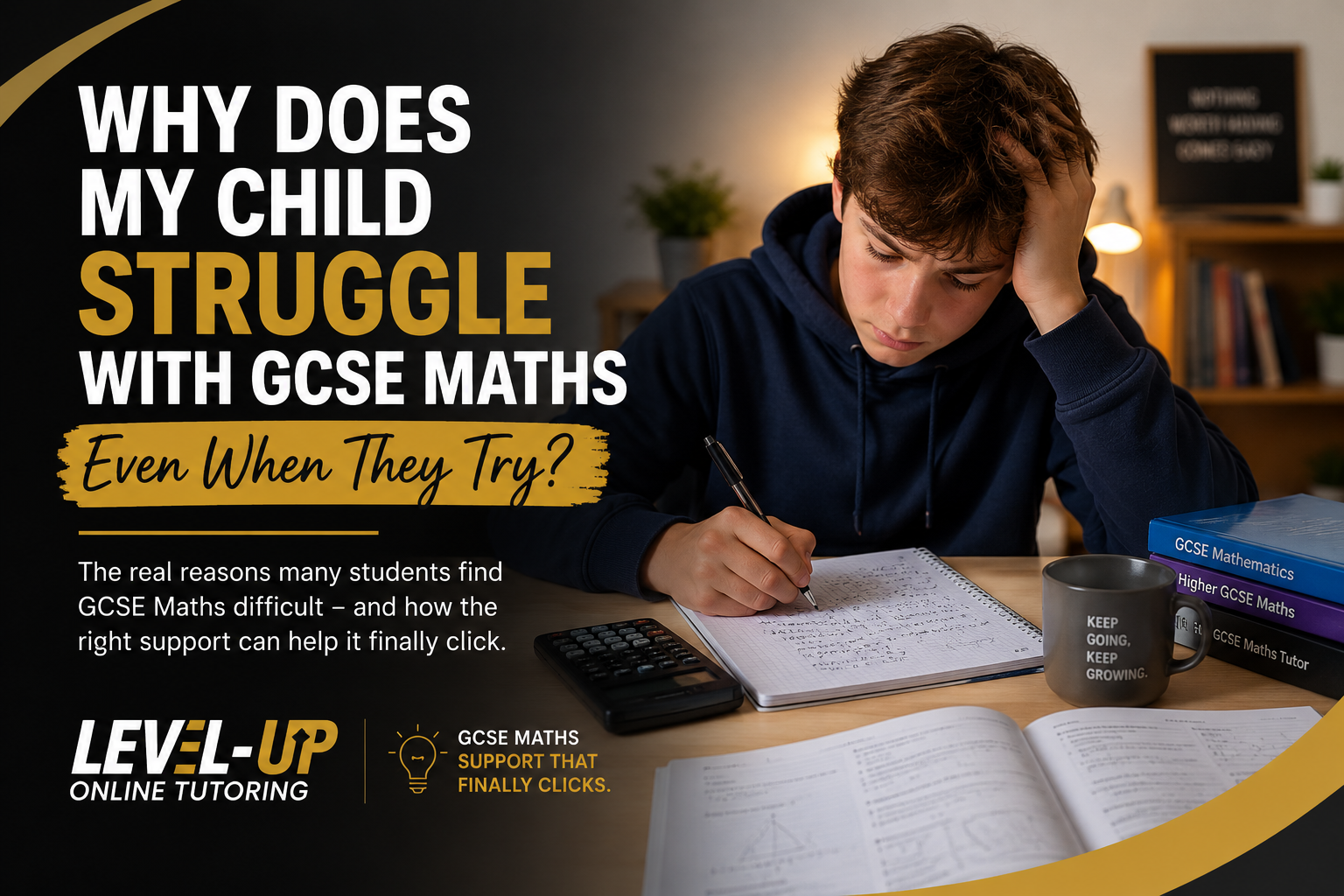 why-does-my-child-struggle-with-gcse-maths-featured-image GCSE student struggling with maths even when trying hard