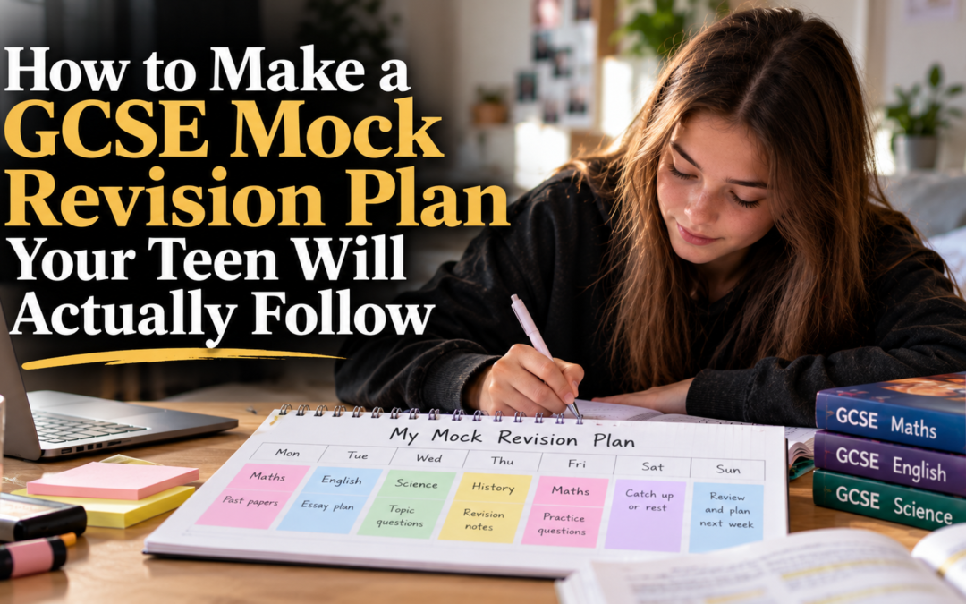 How to Make a GCSE Mock Revision Plan Your Teen Will Actually Follow