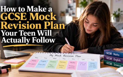 How to Make a GCSE Mock Revision Plan Your Teen Will Actually Follow